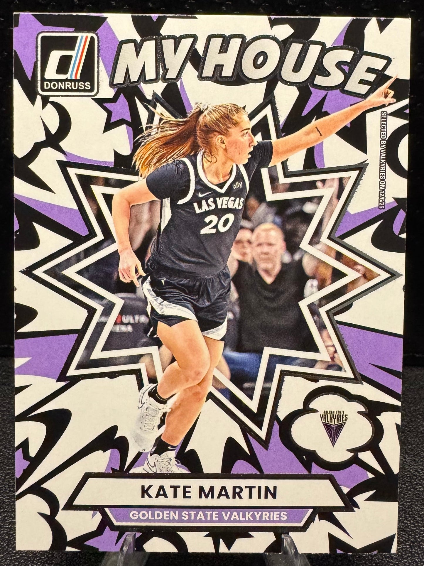 2025 Donruss WNBA My House 20 Kate Martin Golden State Valkyries - 787 Hobby House