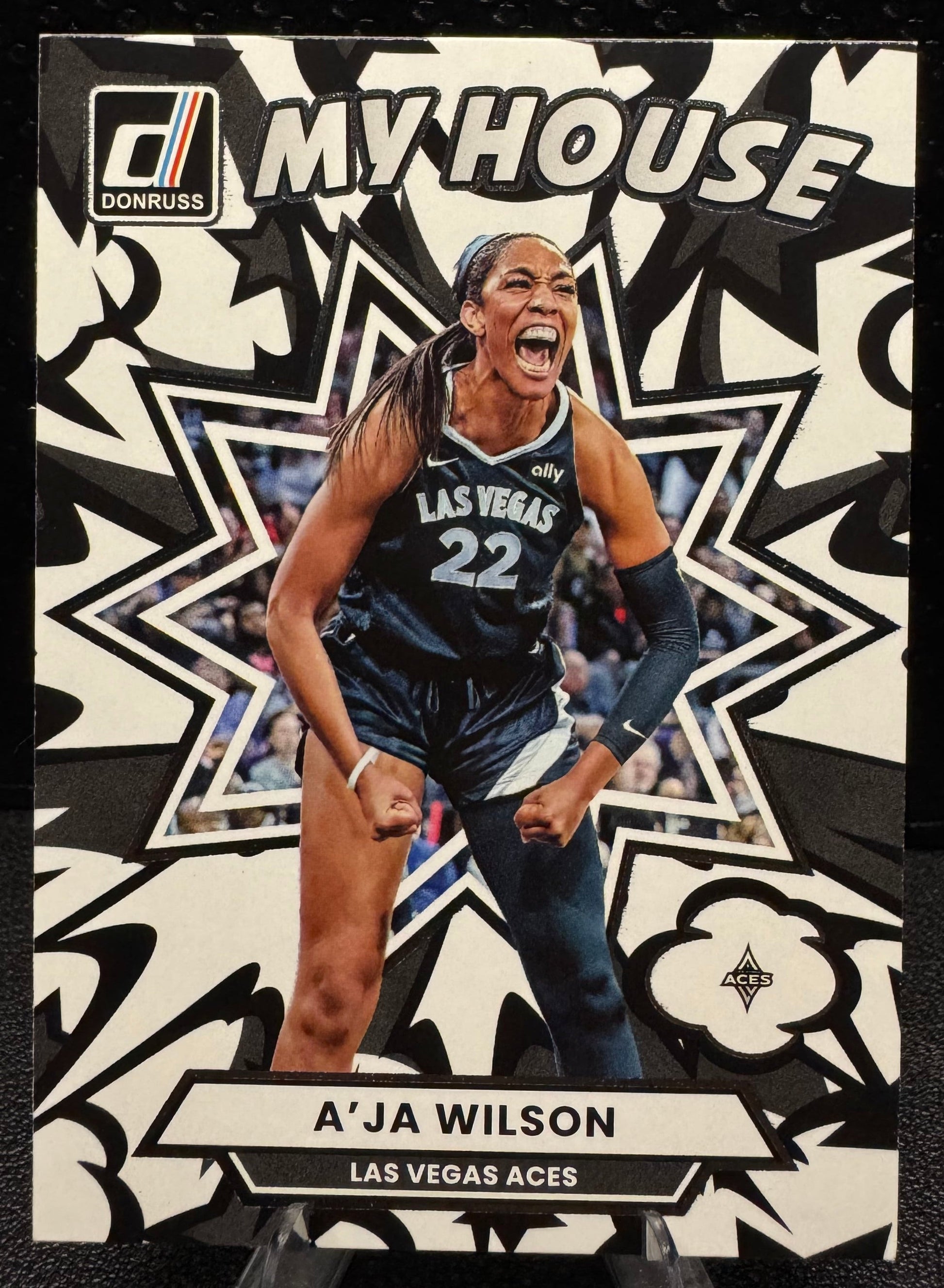 2025 Donruss WNBA My House 5 A'ja Wilson Las Vegas Aces - 787 Hobby House