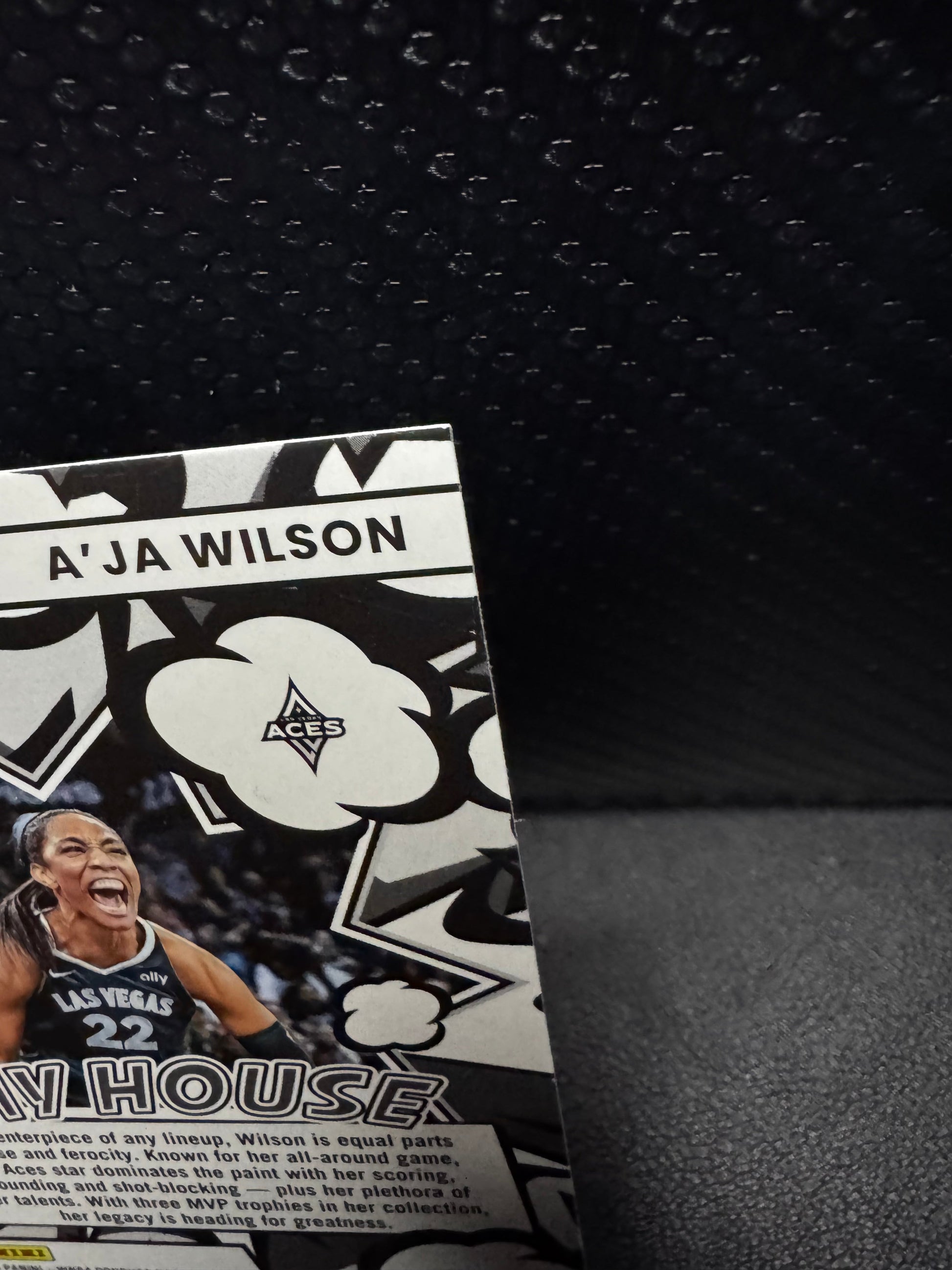 2025 Donruss WNBA My House 5 A'ja Wilson Las Vegas Aces - 787 Hobby House