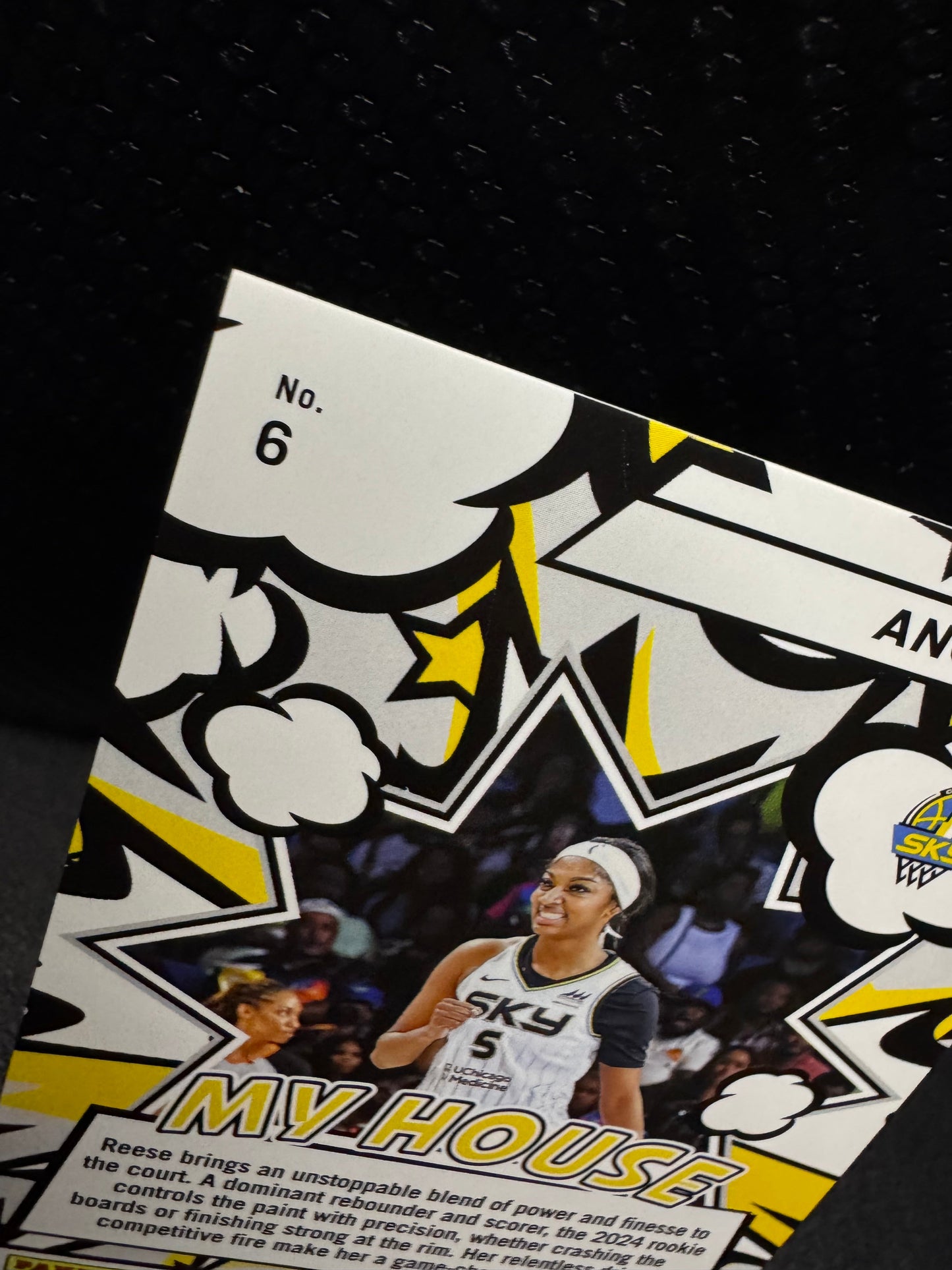 2025 Donruss WNBA My House Green Fireworks 6 Angel Reese Chicago Sky - 787 Hobby House