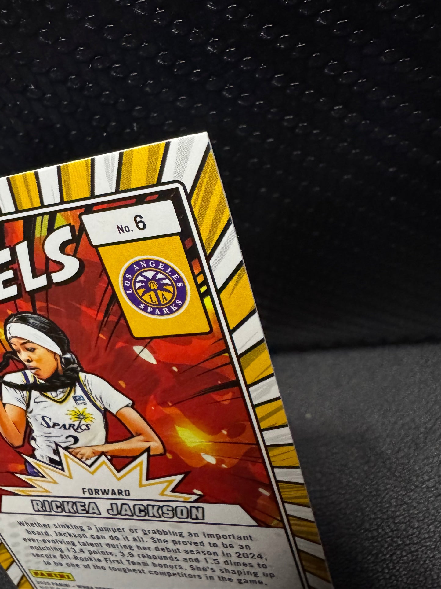 2025 Donruss WNBA Net Marvels 6 Rickea Jackson Los Angeles Sparks - 787 Hobby House