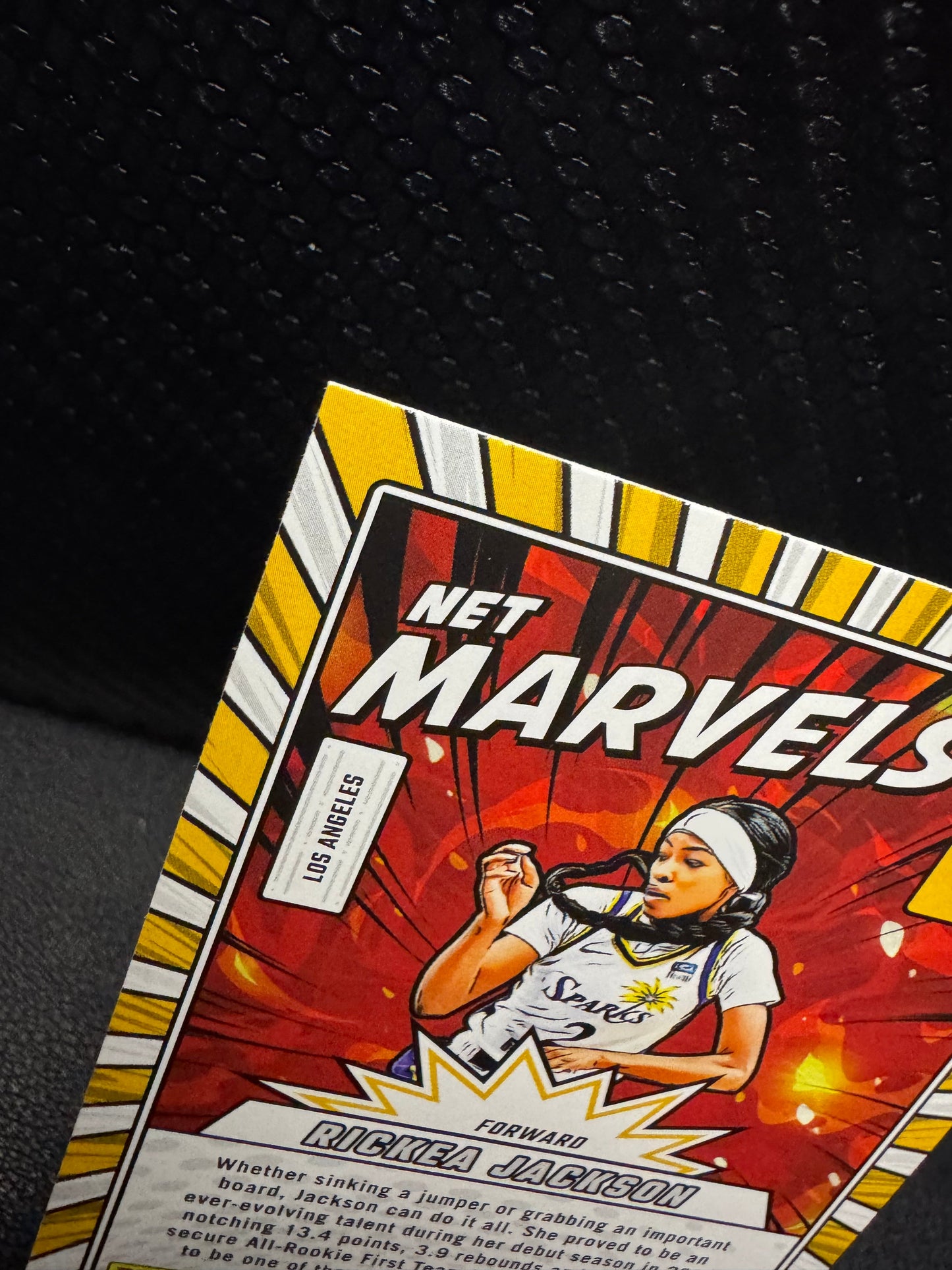2025 Donruss WNBA Net Marvels 6 Rickea Jackson Los Angeles Sparks - 787 Hobby House