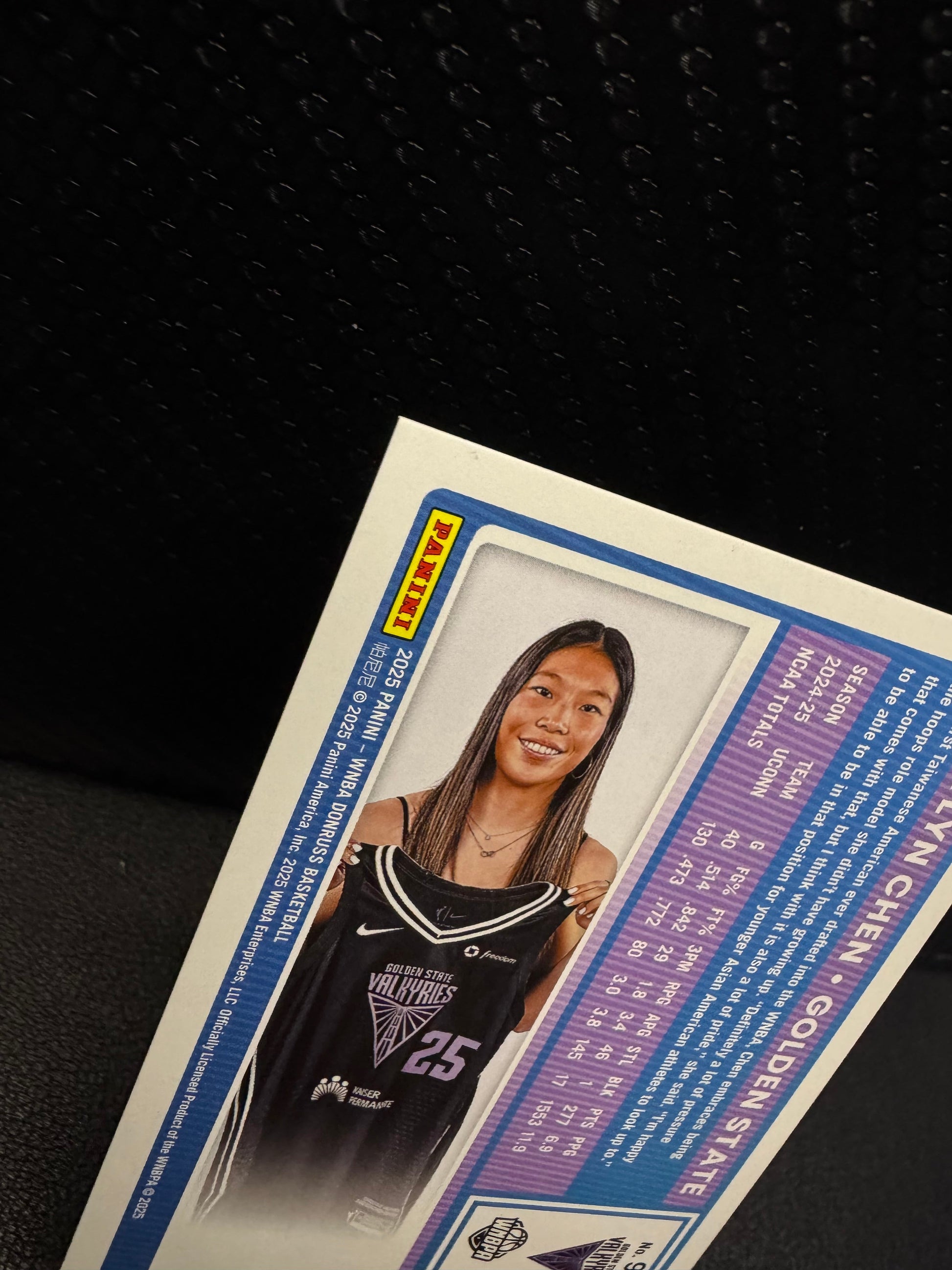 2025 Donruss WNBA Red Shimmer 90 Kaitlyn Chen RR RC 232/399 - 787 Hobby House
