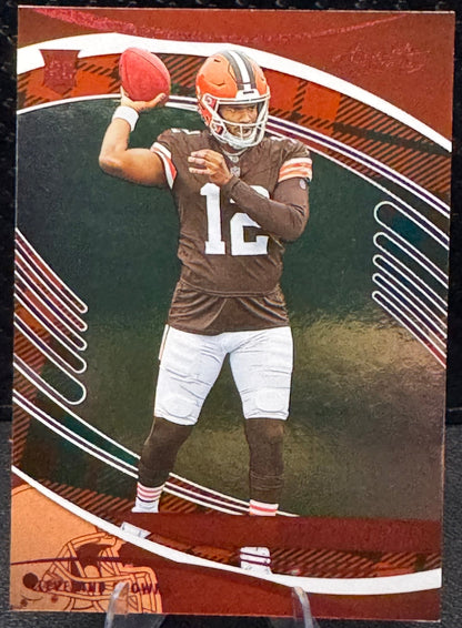 2025 Panini Absolute Red #177 Shedeur Sanders RC Cleveland Browns - 787 Hobby House