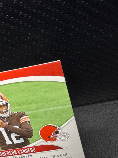 2025 Panini Absolute Red #177 Shedeur Sanders RC Cleveland Browns - 787 Hobby House