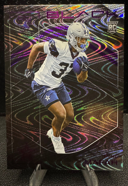 2025 Panini Black 128 Phil Mafah Royal 59/99 RC Dallas Cowboys - 787 Hobby House