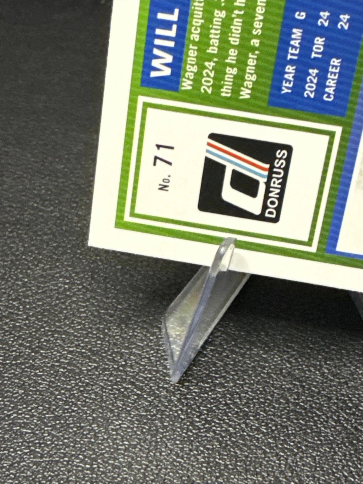 2025 Panini Donruss 71 Will Wagner Rated Rookie RC Toronto Blue Jays - 787 Hobby House