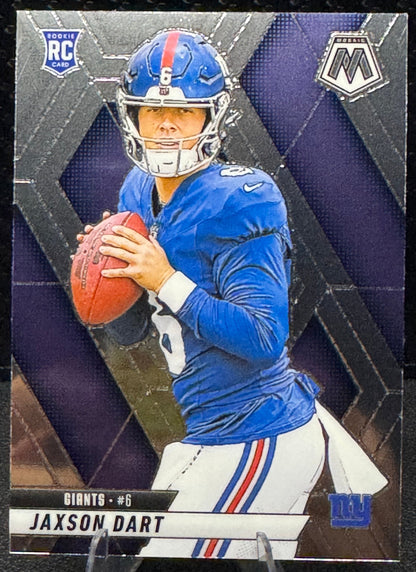 2025 Panini Mosaic #362 Jaxson Dart RC New York Giants - 787 Hobby House