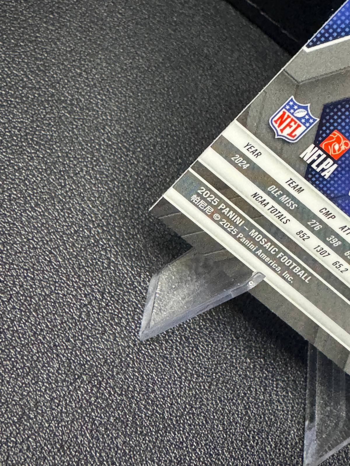 2025 Panini Mosaic #362 Jaxson Dart RC New York Giants - 787 Hobby House