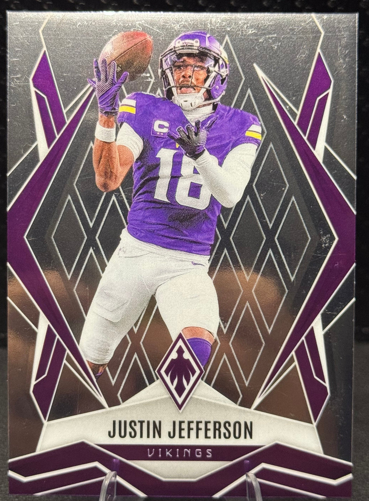 2025 Panini Phoenix #135 Justin Jefferson Minnesota Vikings - 787 Hobby House