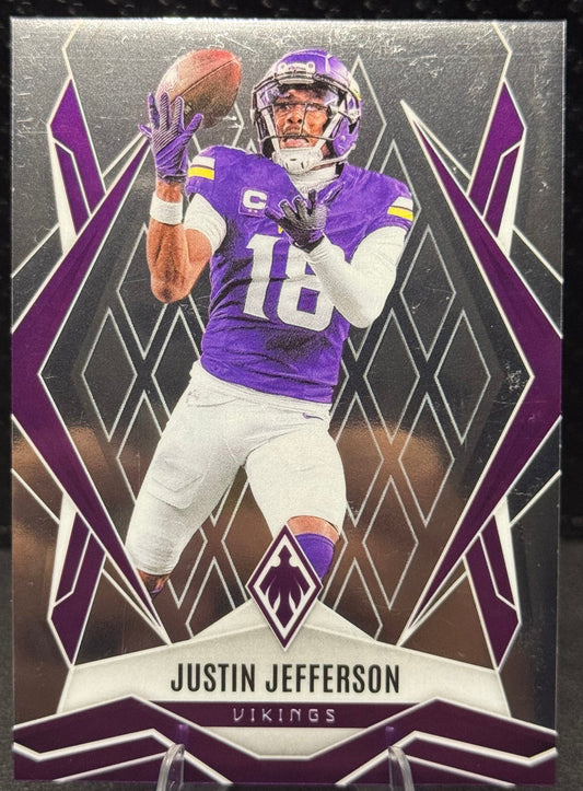 2025 Panini Phoenix #135 Justin Jefferson Minnesota Vikings - 787 Hobby House