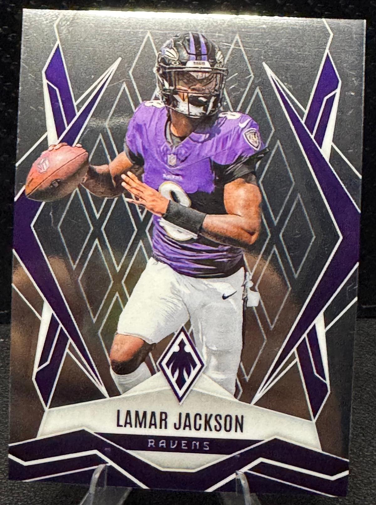 2025 Panini Phoenix #144 Lamar Jackson Baltimore Ravens - 787 Hobby House
