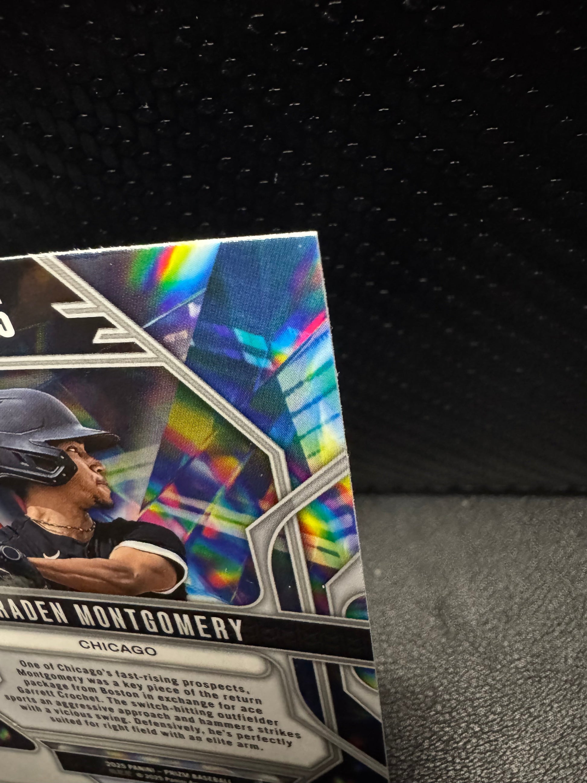 2025 Panini Prizm 25 Braden Montgomery Prizmatic Chicago White Sox - 787 Hobby House