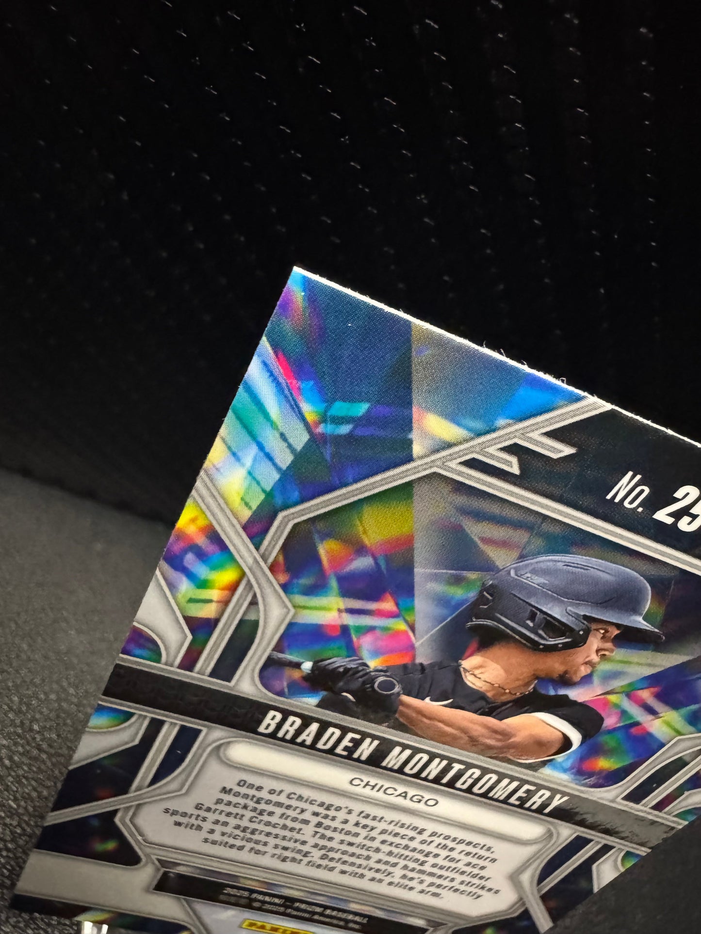 2025 Panini Prizm 25 Braden Montgomery Prizmatic Chicago White Sox - 787 Hobby House