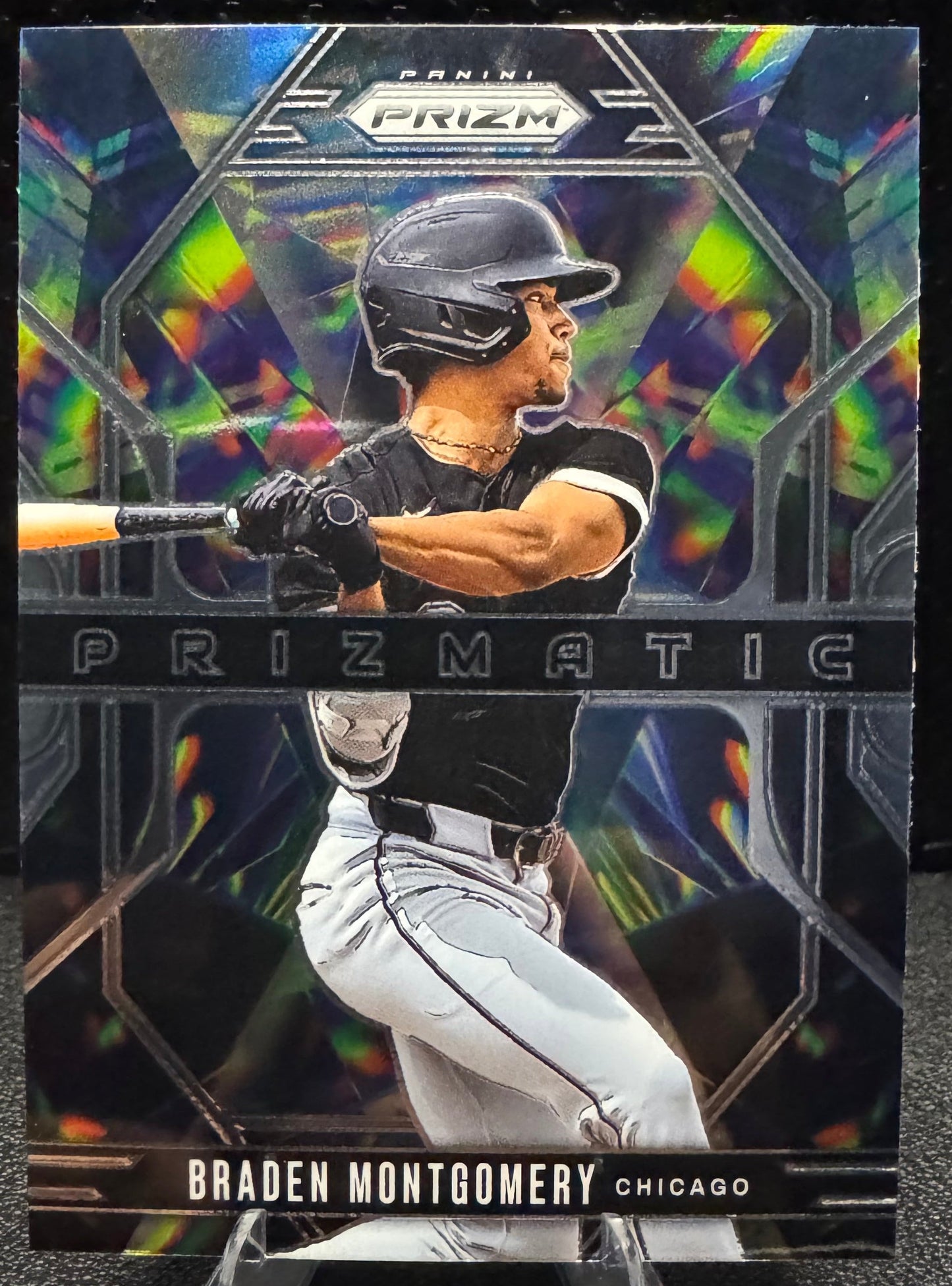 2025 Panini Prizm 25 Braden Montgomery Prizmatic Chicago White Sox - 787 Hobby House