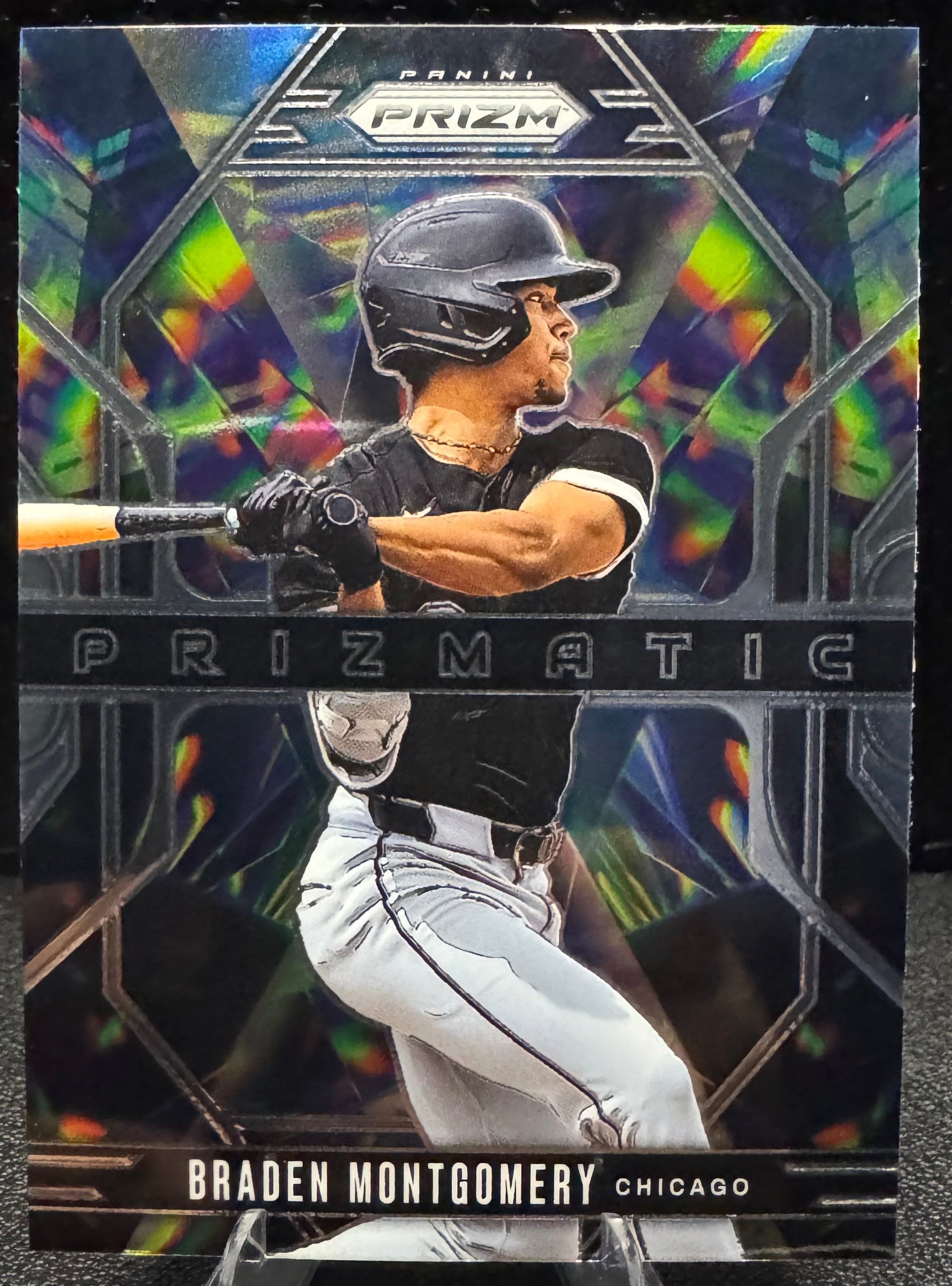 2025 Panini Prizm 25 Braden Montgomery Prizmatic Chicago White Sox - 787 Hobby House