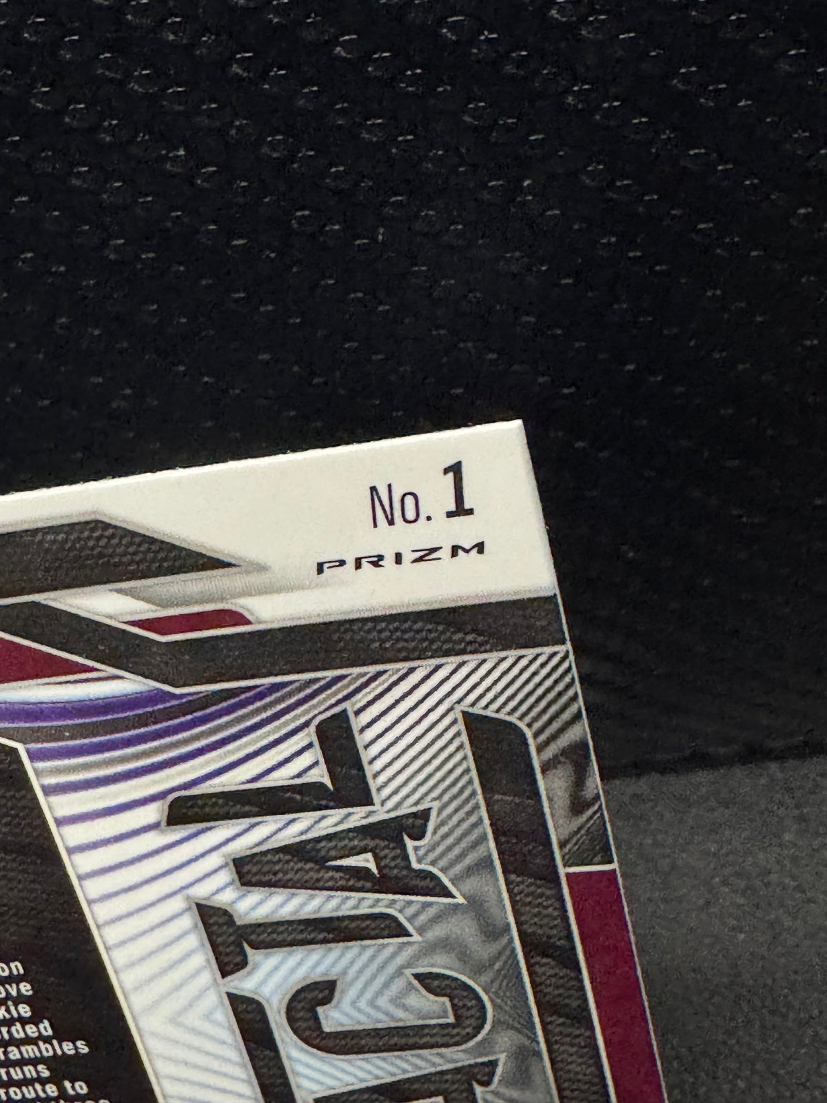 2025 Panini Prizm Fractal Green Prizm #1 Jayden Daniels Washington Commanders - 787 Hobby House
