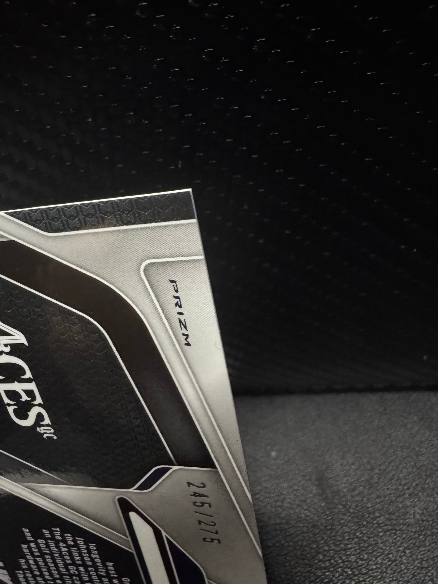 2025 Panini Prizm LIV 10 Dustin Johnson LIV Logos Prizms Teal 245/275 4 Aces GC - 787 Hobby House