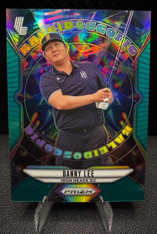 2025 Panini Prizm LIV 11 Danny Lee Kaleidoscopic Prizms Teal 87/275 Iron Heads GC - 787 Hobby House