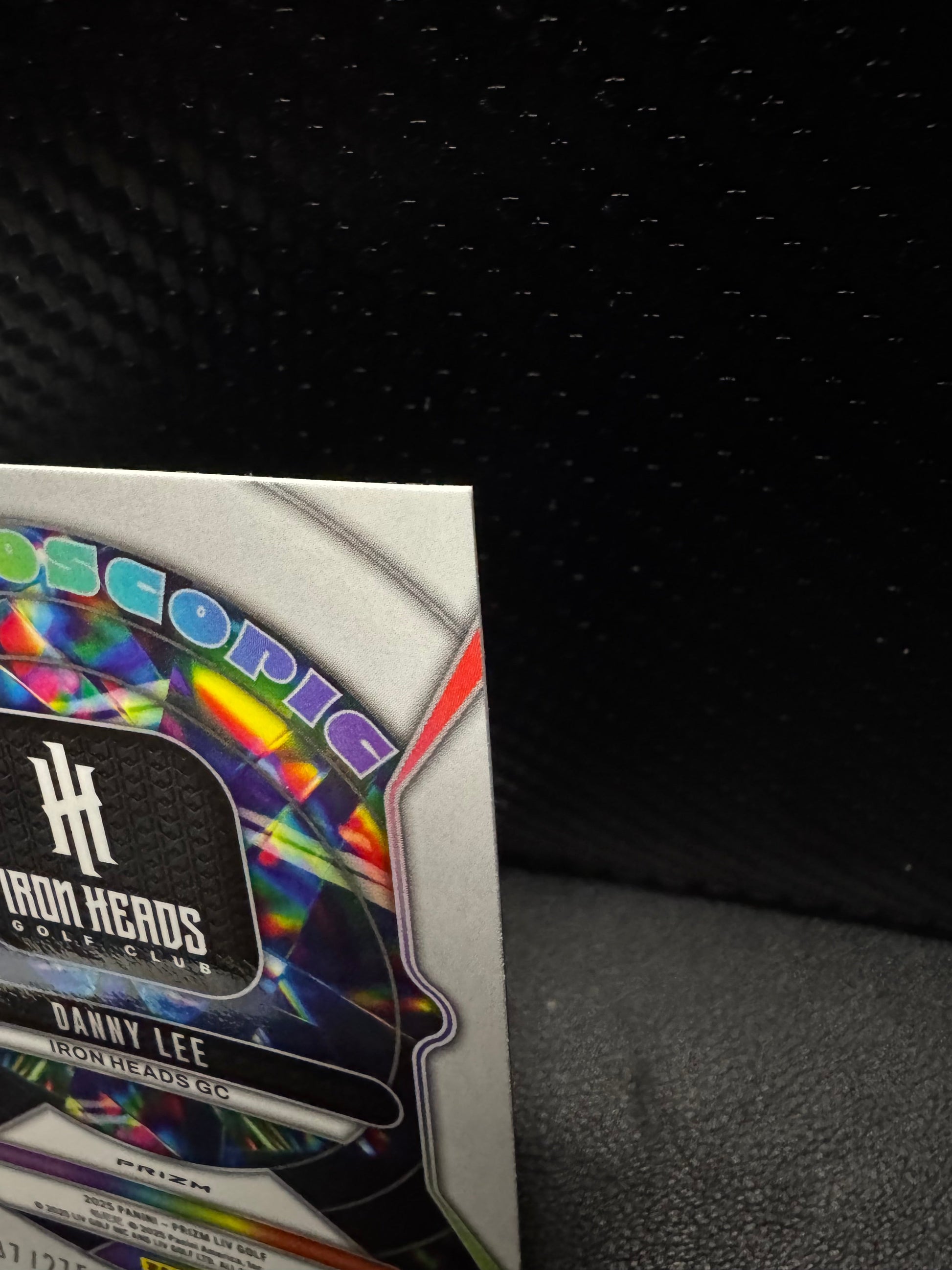 2025 Panini Prizm LIV 11 Danny Lee Kaleidoscopic Prizms Teal 87/275 Iron Heads GC - 787 Hobby House
