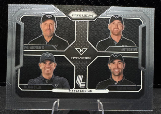 2025 Panini Prizm LIV 59 Phil Mickelson/Brendan Steele/Cameron Tringale/Andy Ogletree - 787 Hobby House