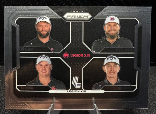 2025 Panini Prizm LIV 61 Tom McKibbin/Caleb Surratt/Tyrrell Hatton/Jon Rahm - 787 Hobby House