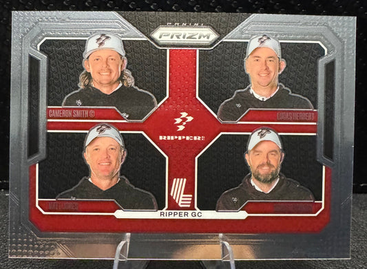 2025 Panini Prizm LIV 64 Marc Leishman/Cameron Smith/Matt Jones/Lucas Herbert - 787 Hobby House