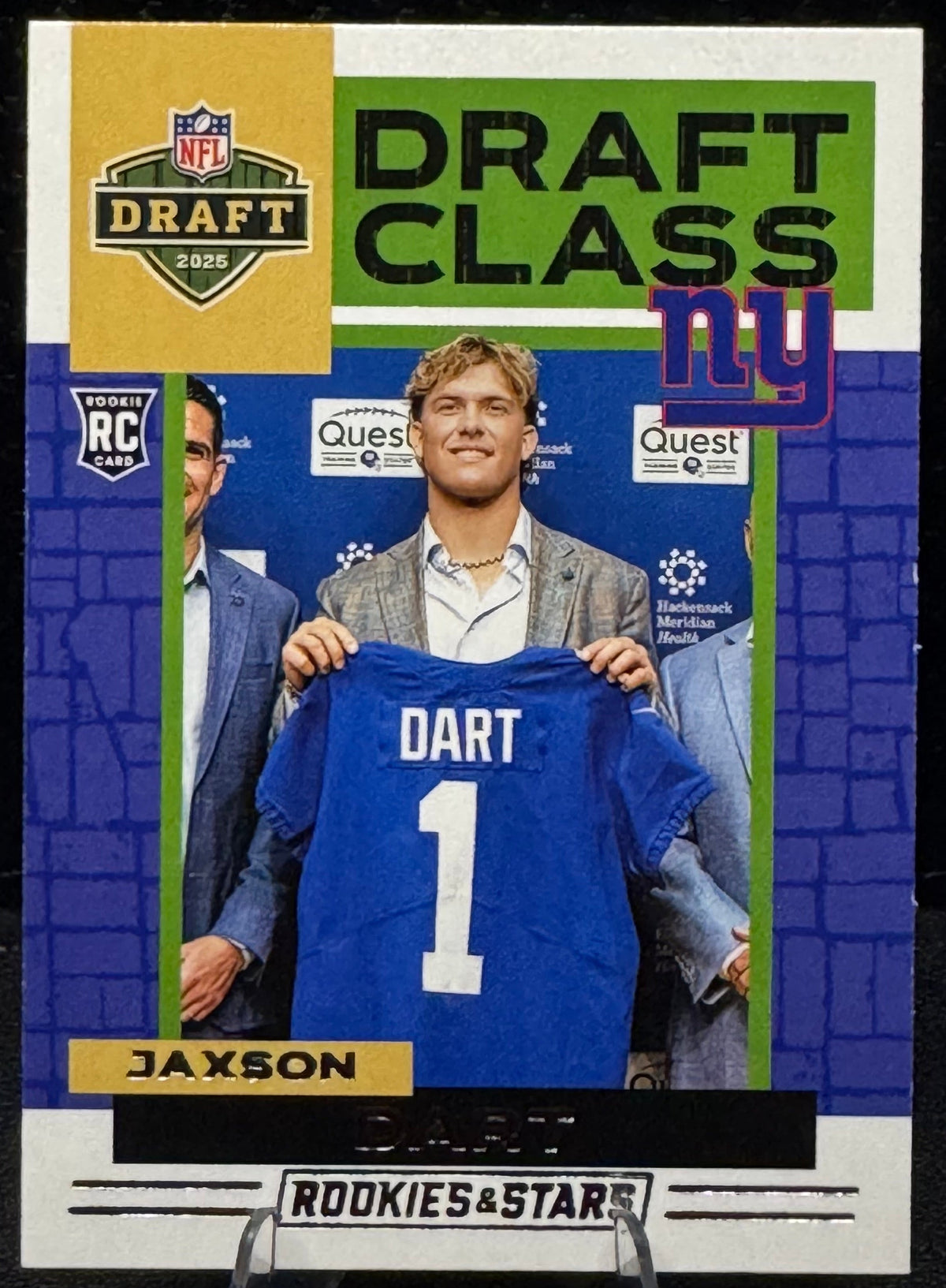 2025 Panini Rookies & Stars Draft Class #17 Jaxson Dart RC New York Giants - 787 Hobby House