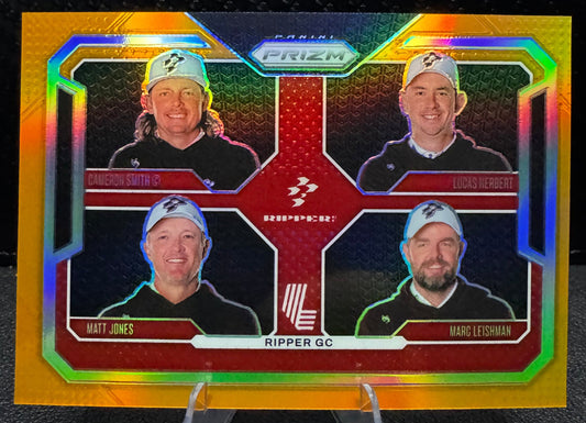 2025 Prizm LIV Orange 64 Matt Jones/Lucas Herbert/Marc Leishman/Cameron Smith - 787 Hobby House