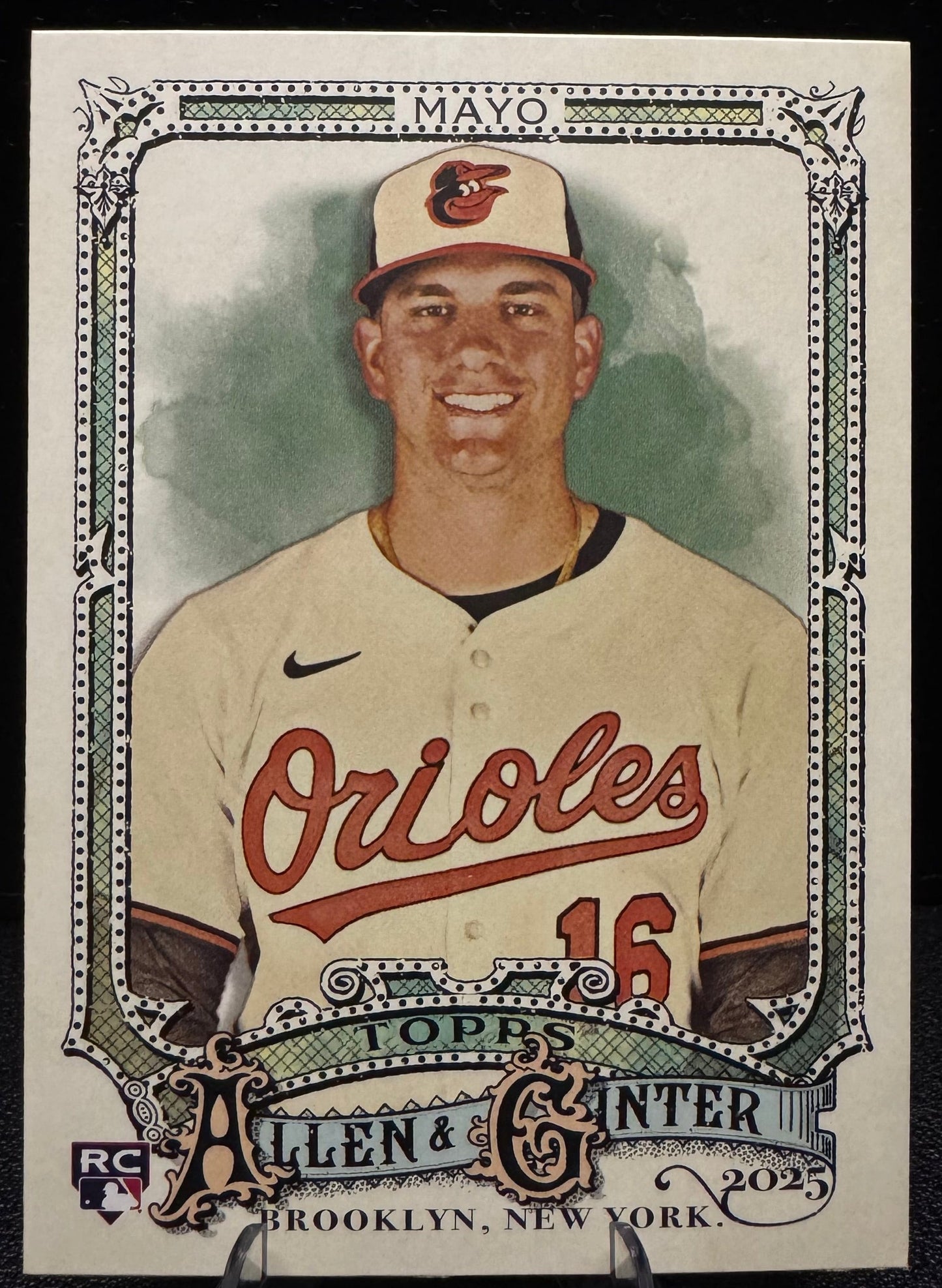 2025 Topps Allen & Ginter 131 Coby Mayo Baltimore Orioles - 787 Hobby House