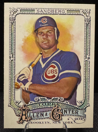 2025 Topps Allen & Ginter 15 Ryne Sandberg Chicago Cubs - 787 Hobby House