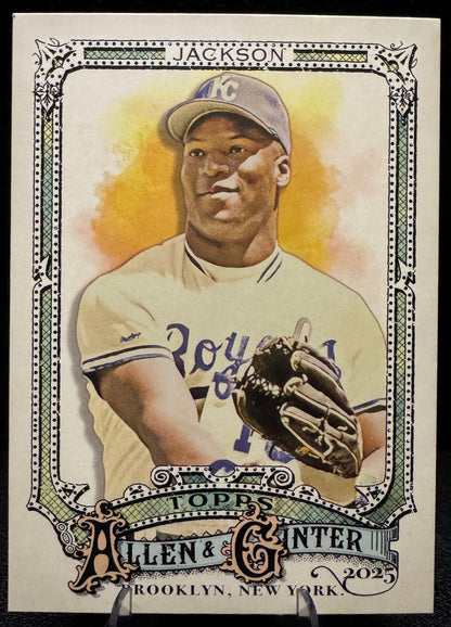 2025 Topps Allen & Ginter 18 Bo Jackson Kansas City Royals - 787 Hobby House