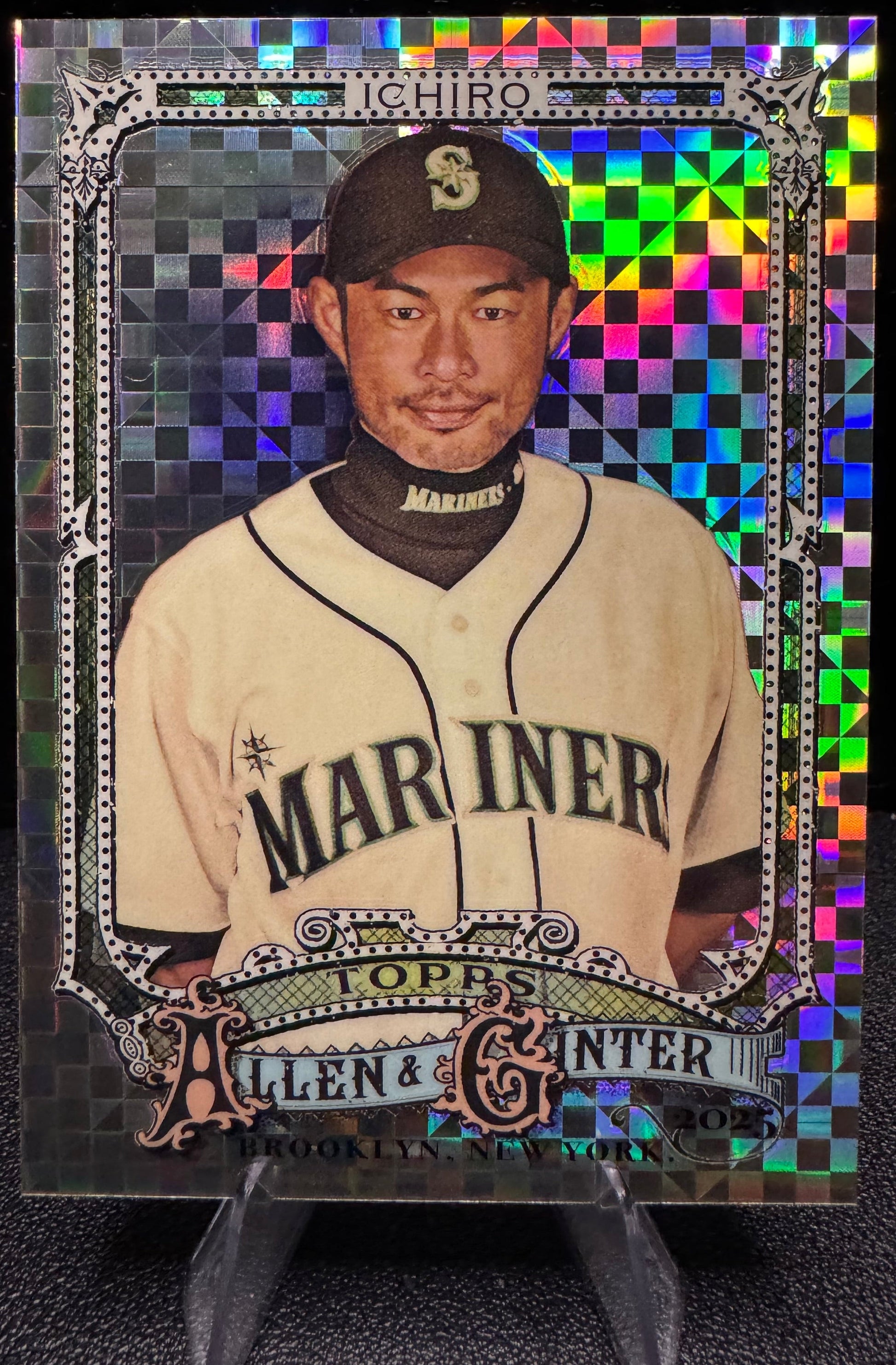 2025 Topps Allen & Ginter 20 Ichiro Chrome X - Fractor - 787 Hobby House