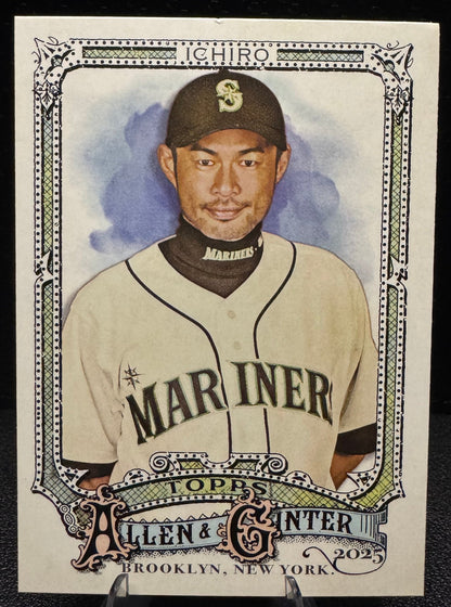 2025 Topps Allen & Ginter 20 Ichiro Seattle Mariners - 787 Hobby House