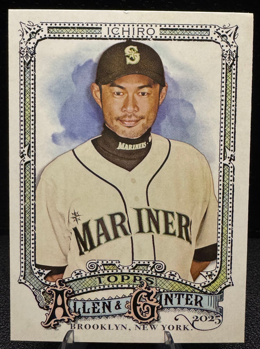 2025 Topps Allen & Ginter 20 Ichiro Seattle Mariners - 787 Hobby House