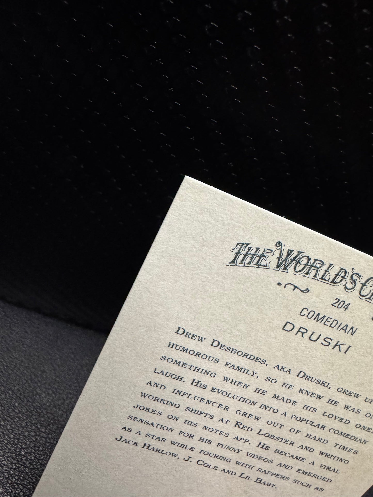 2025 Topps Allen & Ginter 204 Druski - 787 Hobby House