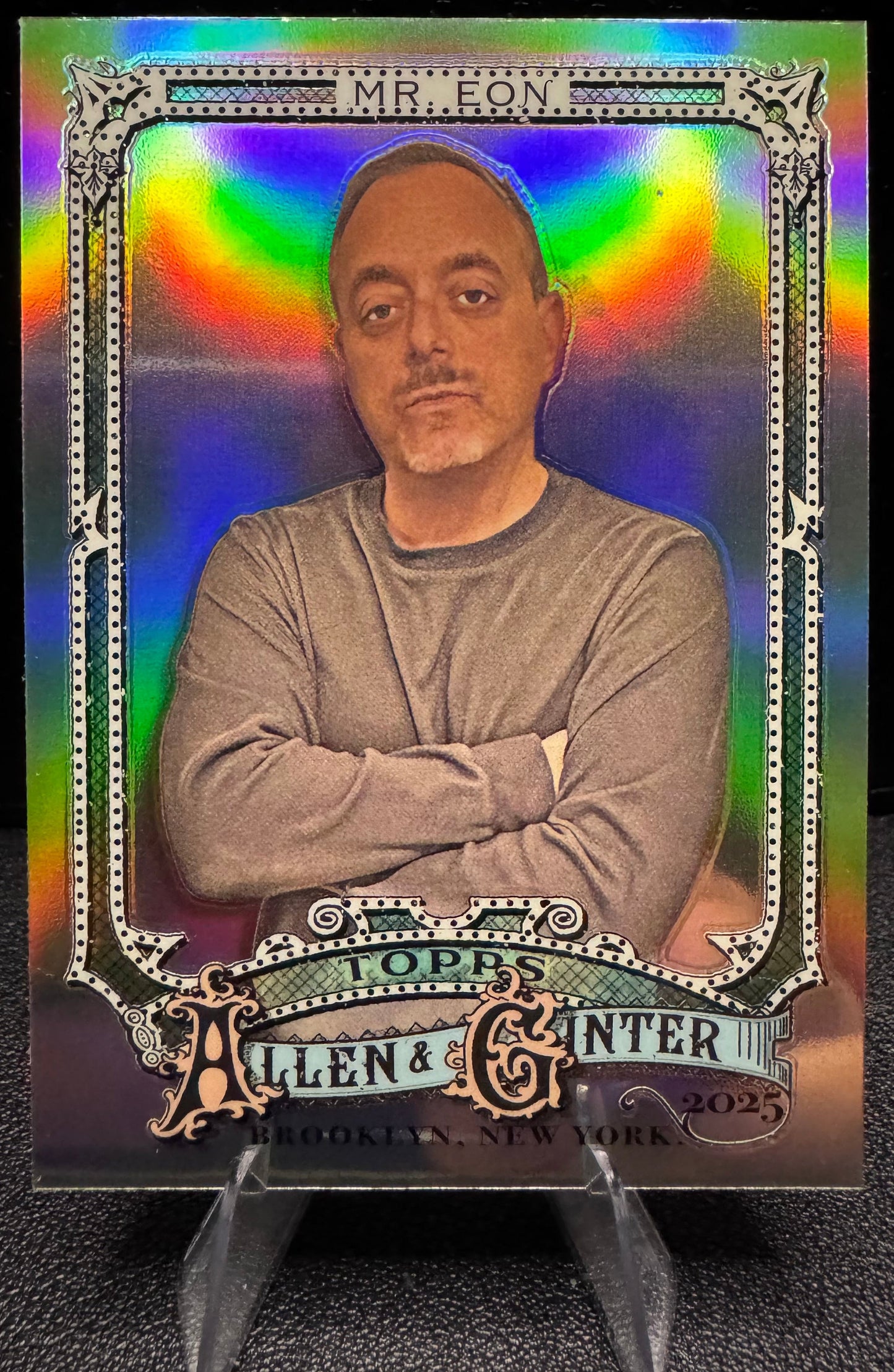 2025 Topps Allen & Ginter 288 Mr. Eon Chrome Refractor - 787 Hobby House