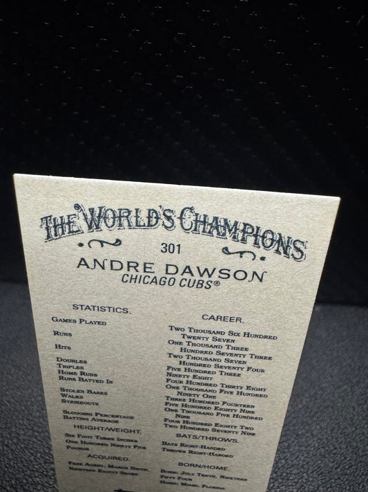 2025 Topps Allen & Ginter 301 Andre Dawson Mini Chicago Cubs - 787 Hobby House