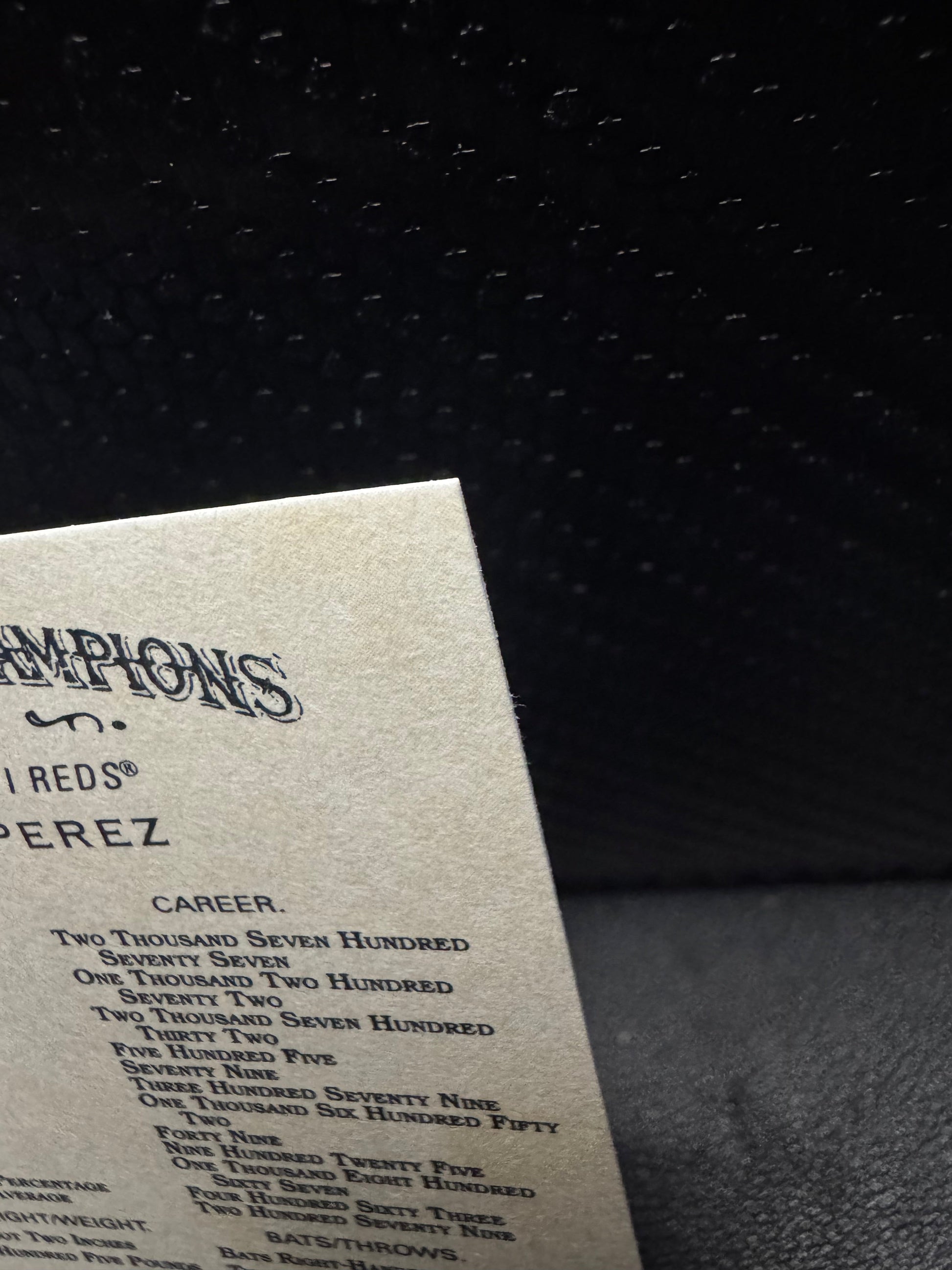 2025 Topps Allen & Ginter 314 Tony Perez Cincinnati Reds - 787 Hobby House