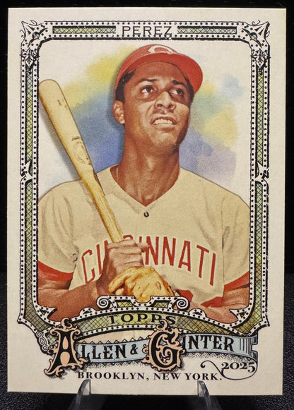 2025 Topps Allen & Ginter 314 Tony Perez Cincinnati Reds - 787 Hobby House