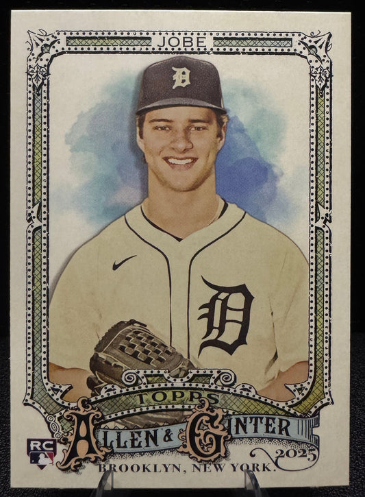 2025 Topps Allen & Ginter 75 Jackson Jobe RC Detroit Tigers - 787 Hobby House