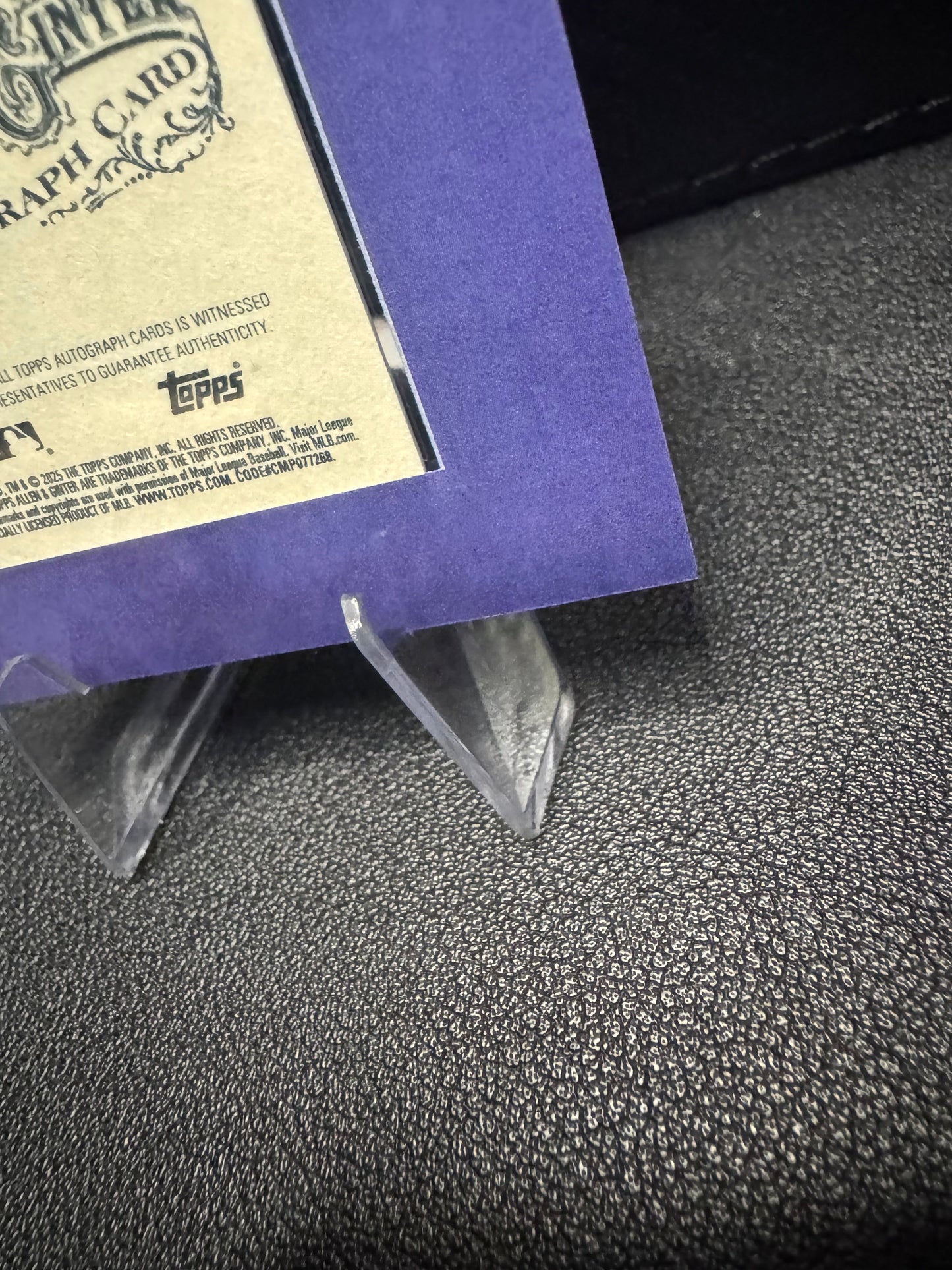 2025 Topps Allen & Ginter MA - LDU Livvy Dunne Framed Mini Autographs Blue 89/99 - 787 Hobby House