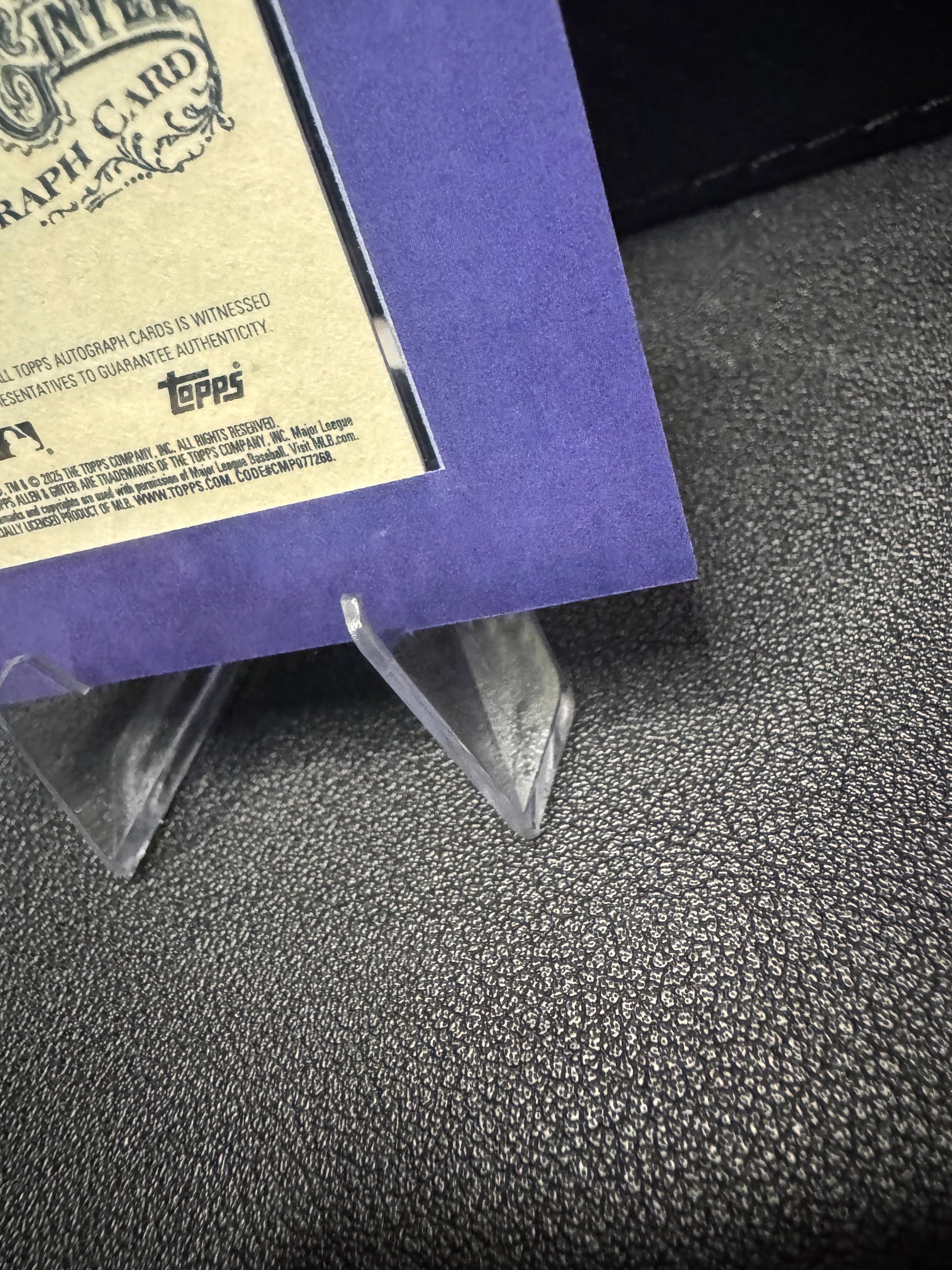 2025 Topps Allen & Ginter MA - LDU Livvy Dunne Framed Mini Autographs Blue 89/99 - 787 Hobby House