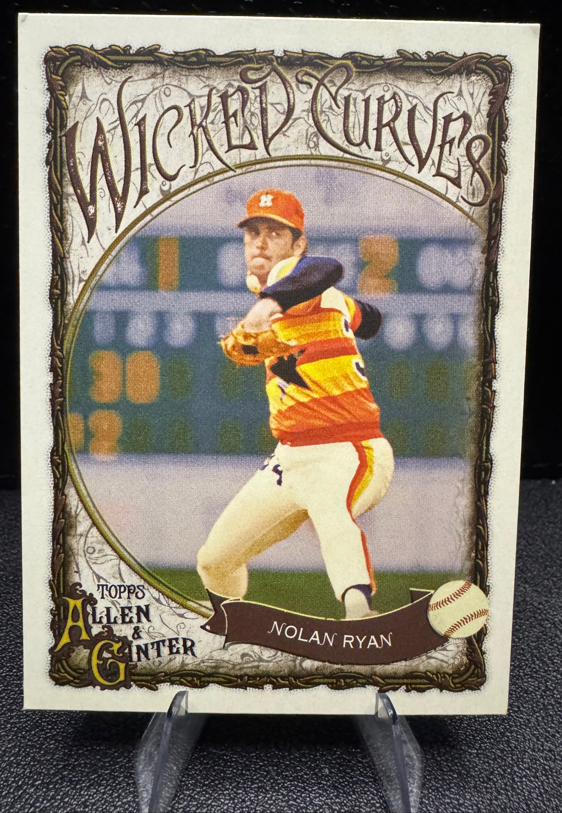 2025 Topps Allen & Ginter WC - 3 Nolan Ryan Wicked Curves - 787 Hobby House