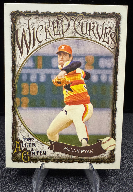 2025 Topps Allen & Ginter WC - 3 Nolan Ryan Wicked Curves - 787 Hobby House