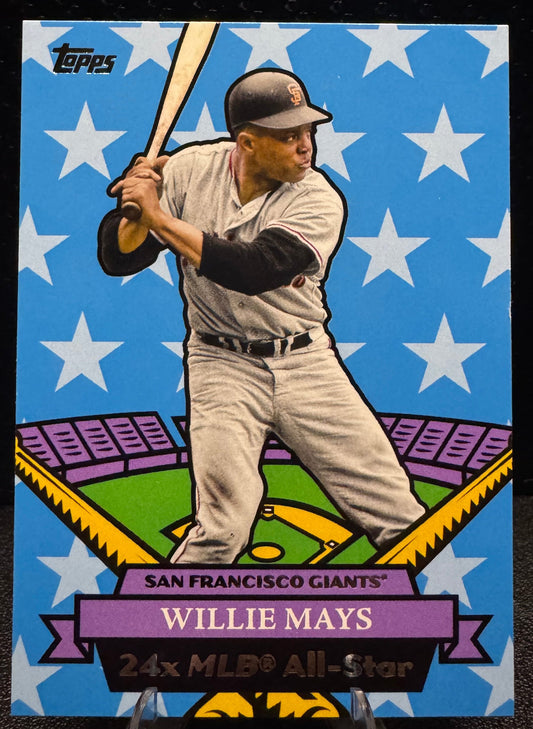 2025 Topps Archives 07AS - 21 Willie Mays 2007 Topps All - Stars - 787 Hobby House