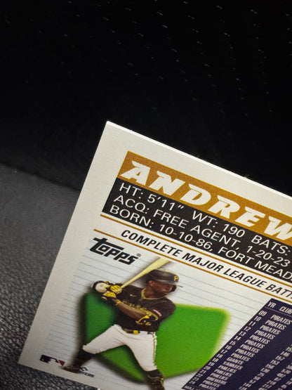 2025 Topps Archives 103 Andrew McCutchen Black Foilboard Pittsburgh Pirates - 787 Hobby House