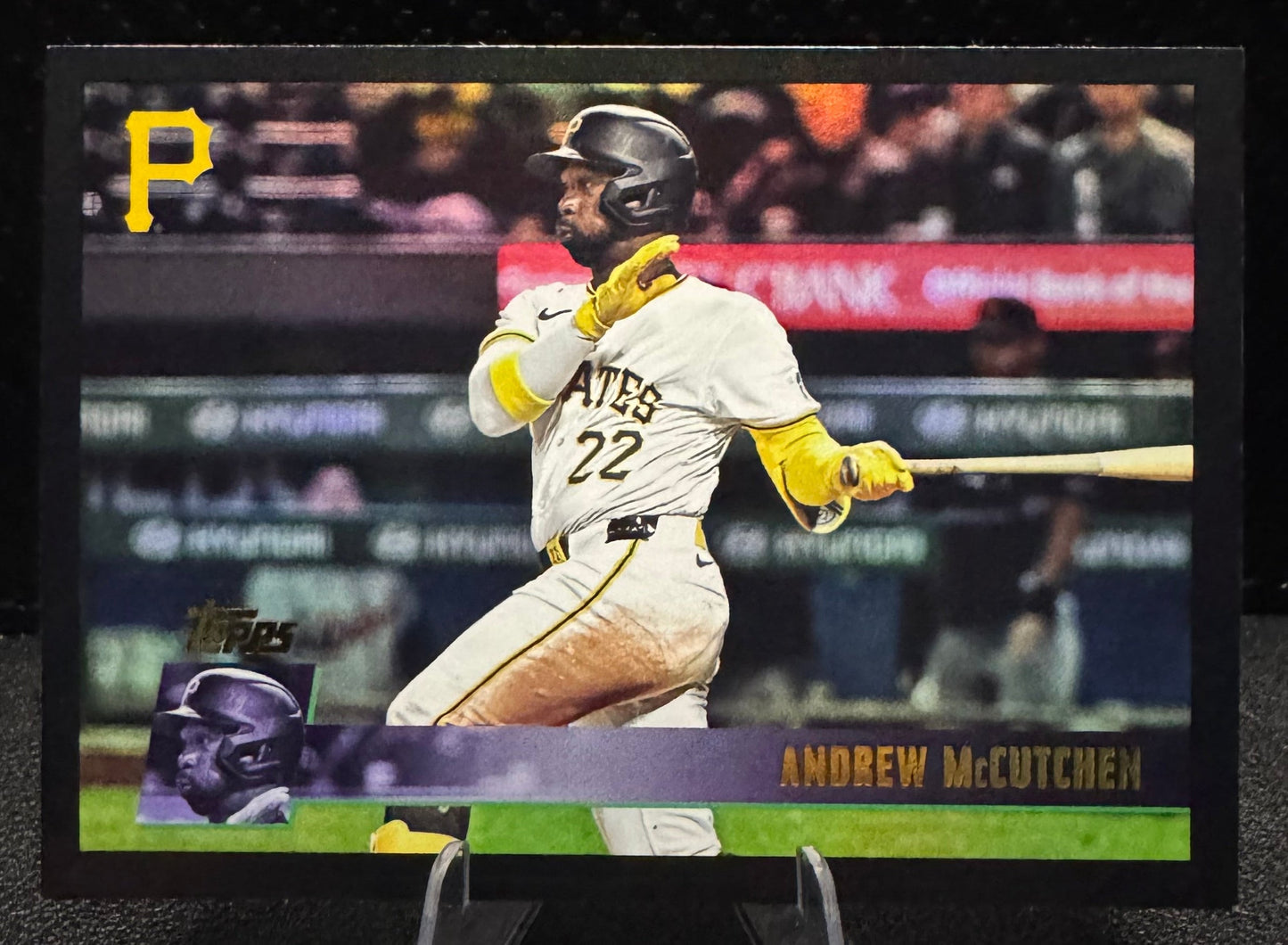 2025 Topps Archives 103 Andrew McCutchen Black Foilboard Pittsburgh Pirates - 787 Hobby House