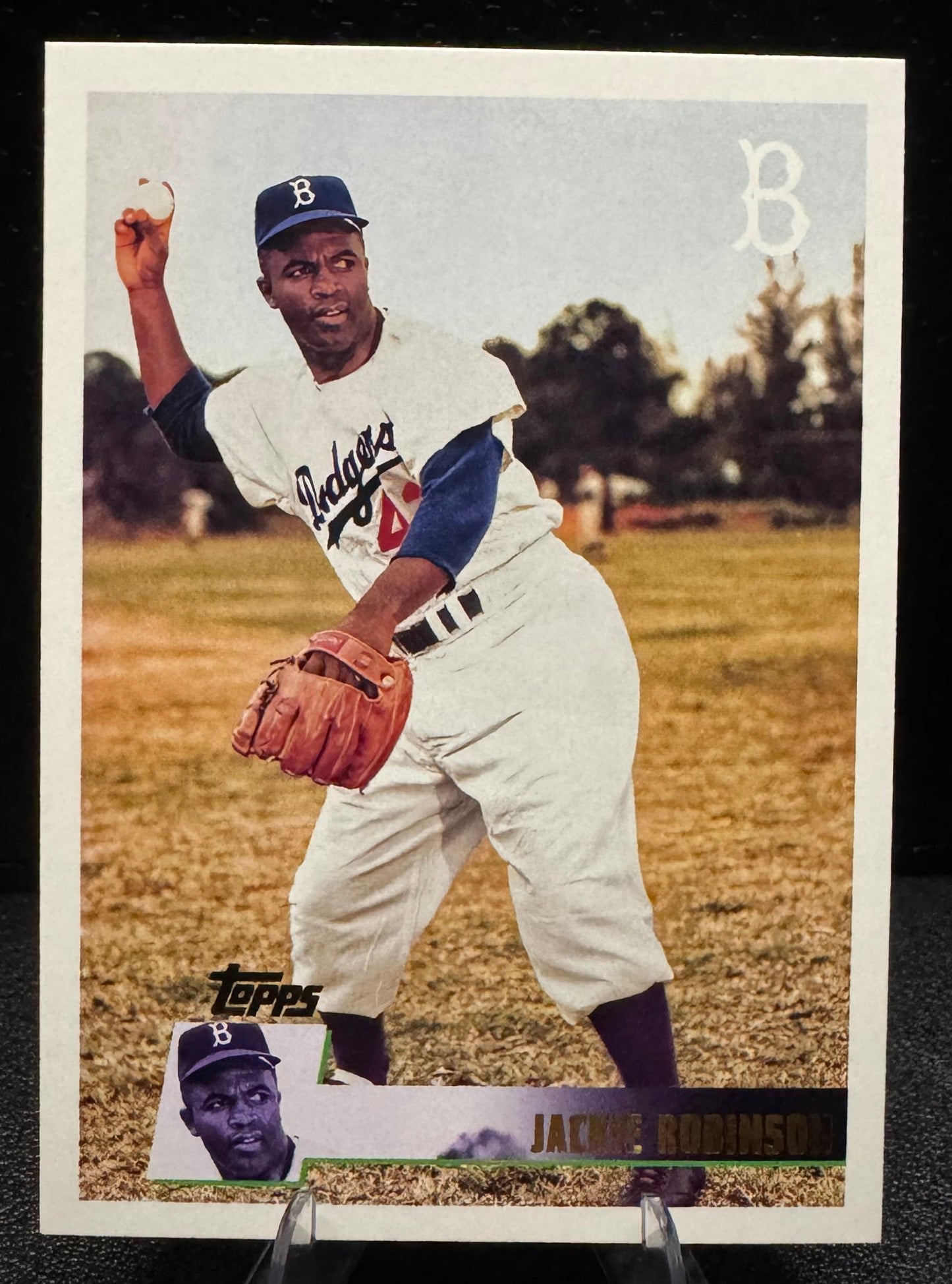 2025 Topps Archives 126b Jackie Robinson Brooklyn Dodgers - 787 Hobby House