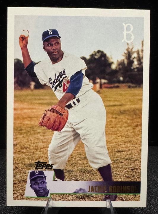 2025 Topps Archives 126b Jackie Robinson Brooklyn Dodgers - 787 Hobby House
